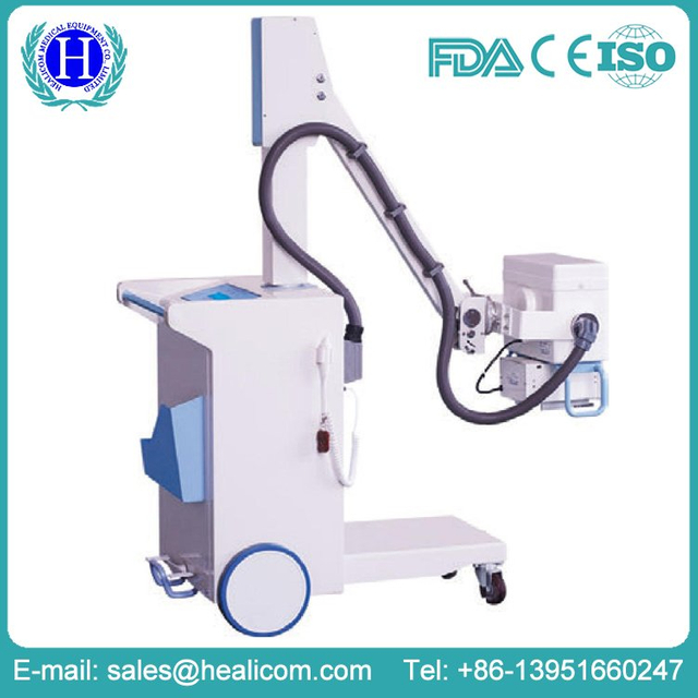 Sistema de radiografía de alta frecuencia digital médica HX-101D Máquina de rayos X móvil