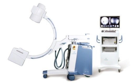 Hcx-20b Sistema de imágenes de rayos X móvil de alta frecuencia digital con brazo en C para fluoroscopía y radiografía