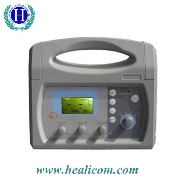 En stock Máquina de ventilador portátil médica HV-100c aprobada por la CE