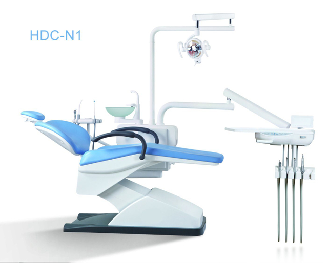 Silla eléctrica de la unidad dental del equipo dental HDC-N1 con alta calidad