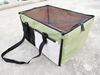 TPC0005 Asiento elevador de coche plegable con ventana de malla portátil para viajes seguros