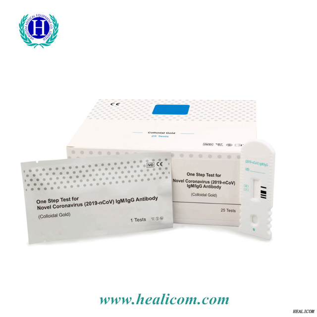 Kit de prueba rápida de detección de coronovirus COVID-19 en existencia