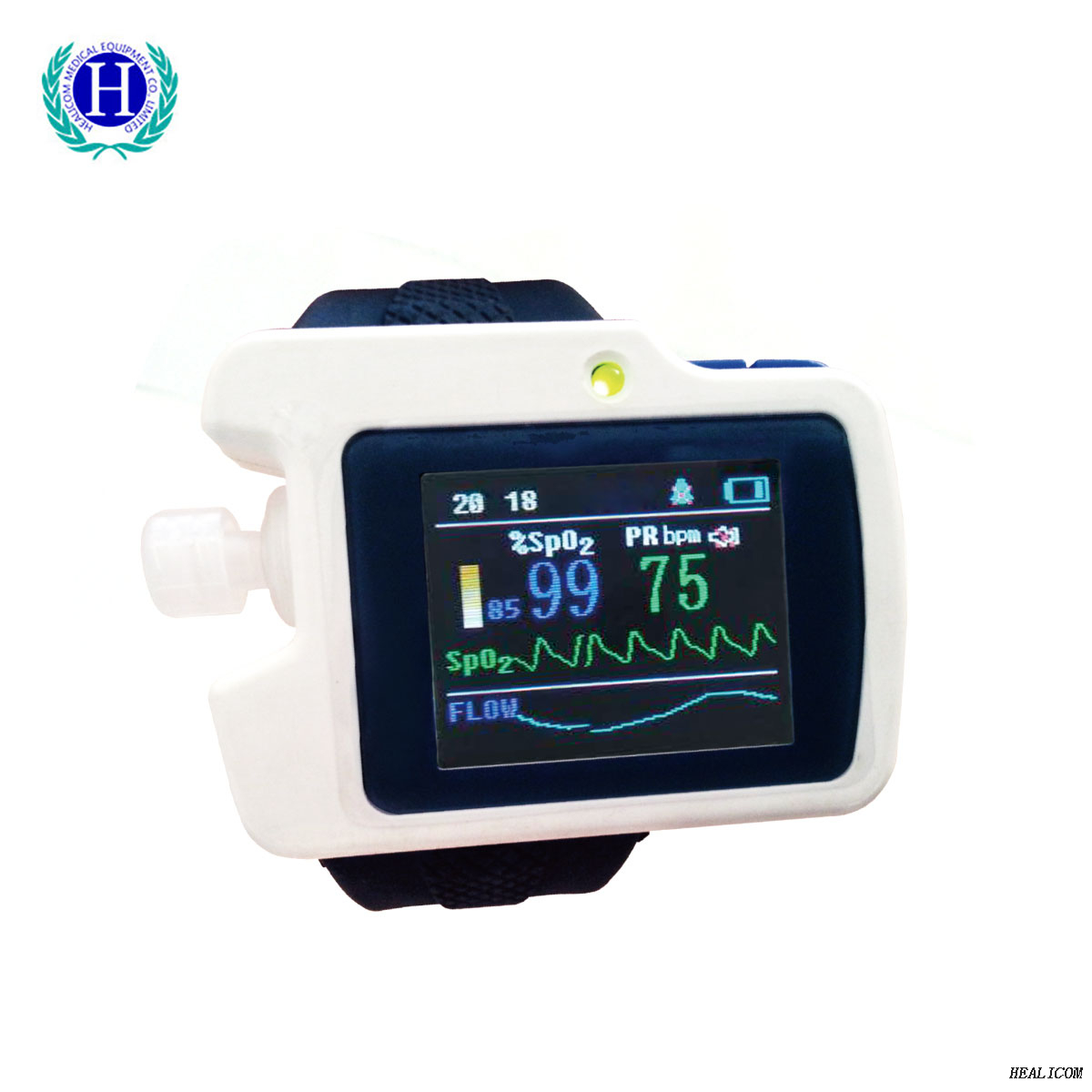 Monitor de paciente RS01 EPOC, medidor de pantalla de apnea del sueño, detector de sueño respiratorio con software para PC